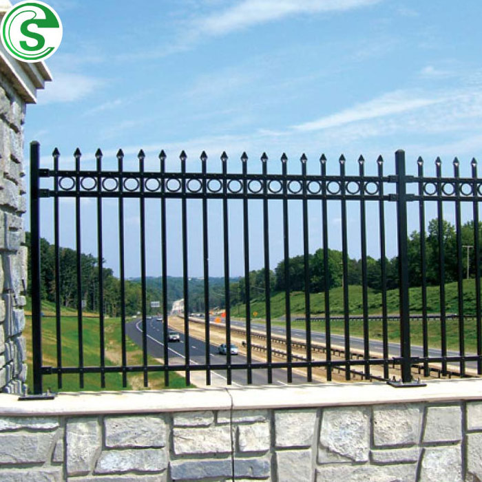 6ft 8ft Hot Dip Galvanized Stainless Tall Prefabricated Steel Bar Wire Mesh Board Panel Fence For Boundary Wall