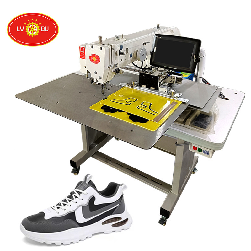 LVBU 3525 computer pattern industrial shoe upper sewing machine prices Automatic strobel doso sewing machine for shoes