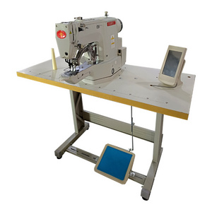 LVBU computer sewing machine  for shoes  Electronic button attaching 430D bartacking looper stitch sewing machine