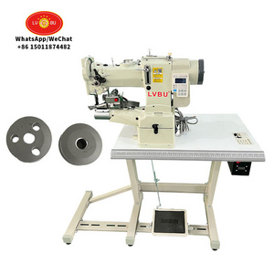 LVBU-8B-D cylinder bed large hook heavy duty three pass flat sewing machine Industrial bag mattress sofa sewing machine