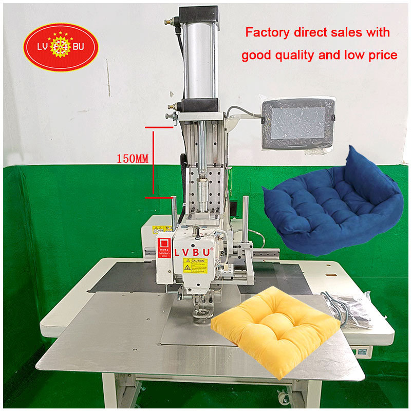 Automatic Cushion Pattern Sewing Machine  Lift Head cushion pillow sewing machine for pillow case