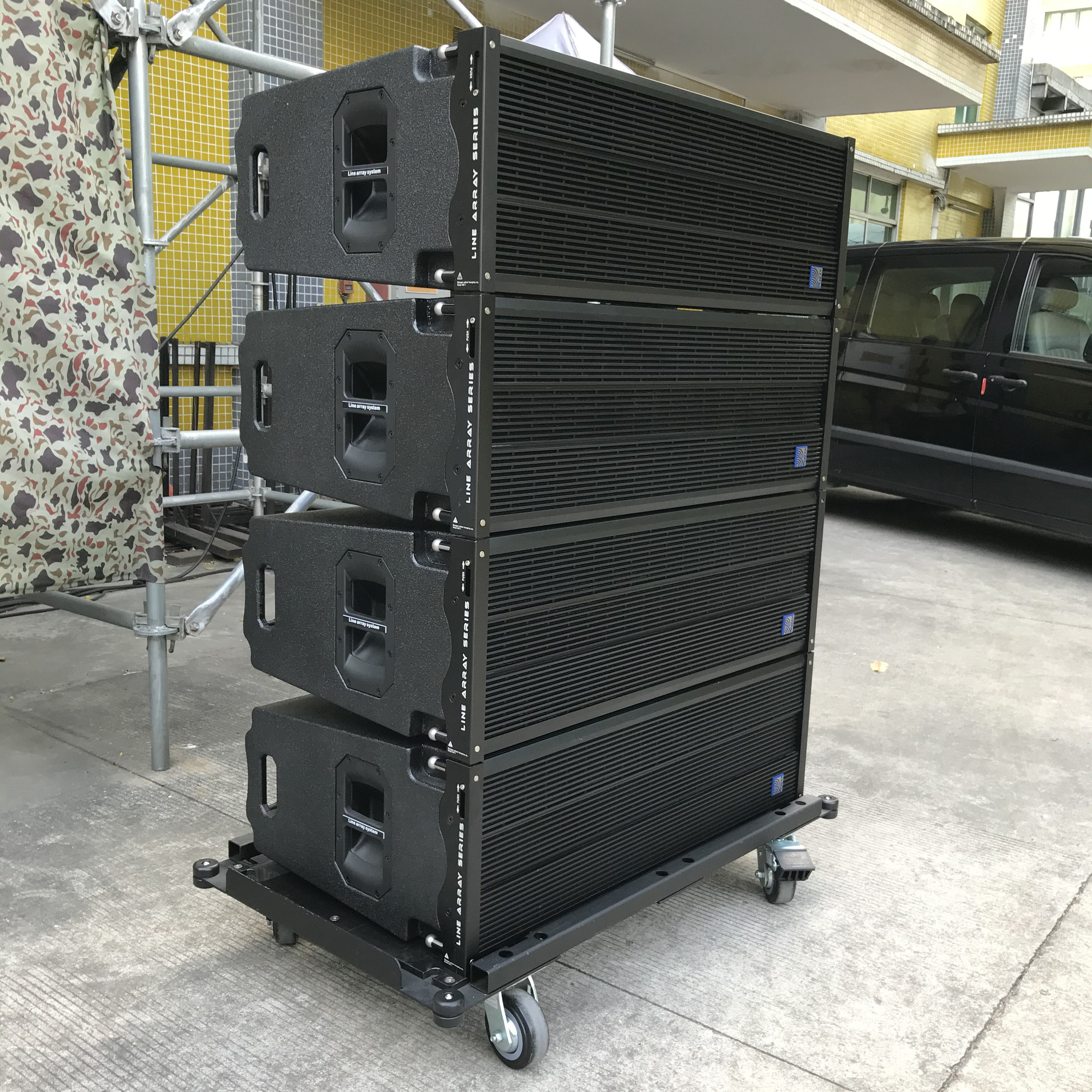 Professional  PA system New Design professional sound system  3-way 1200w Line Array Passive Speaker  for Large Live Show