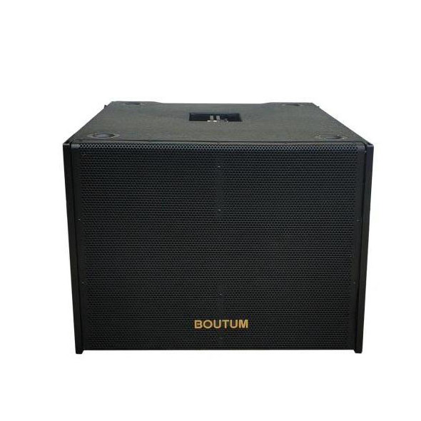 Boutum Pro Audio 1*21 inches 550W+1100W Active Line Array Subwoofer Sound System DJ Speaker