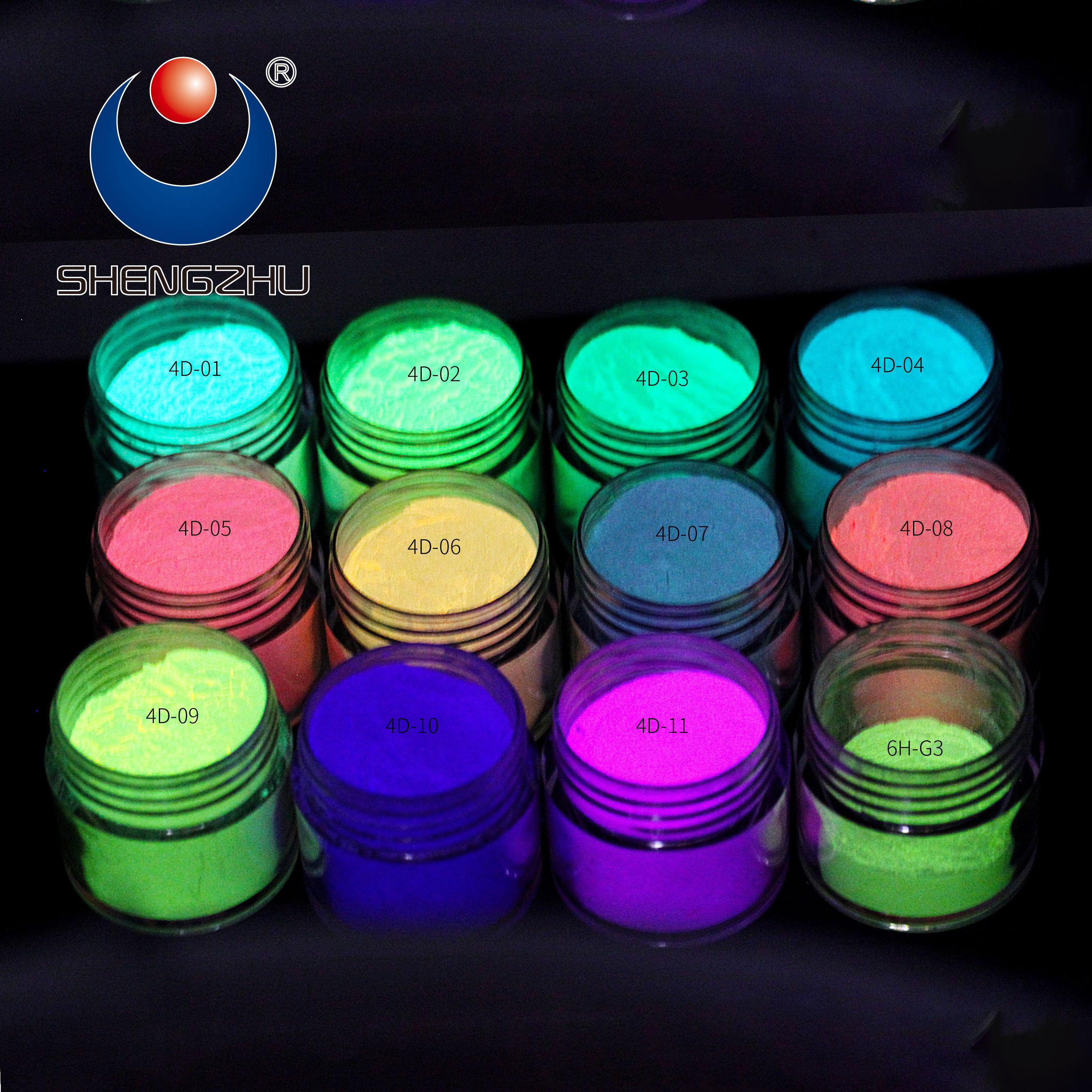 glow in dark epoxy UV resin luminous pigment for DIY handmade and crafts jewelry