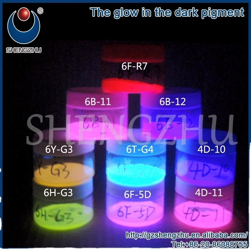 glow in dark epoxy UV resin luminous pigment for DIY handmade and crafts jewelry