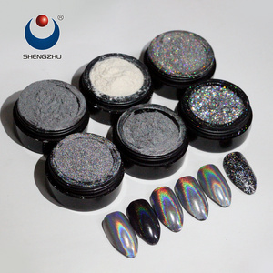 Shengzhu flip flop effect paint pigment ,rainbow Holographic Galaxy Pigment powderFor Car Paints,nail art