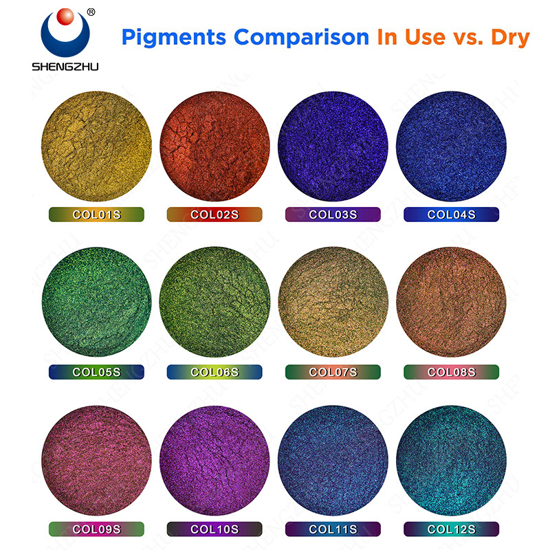 Wholesale Price Holographic Chameleon Pigment For Car Paint Pigment Pearl Super Chameleon Pigment