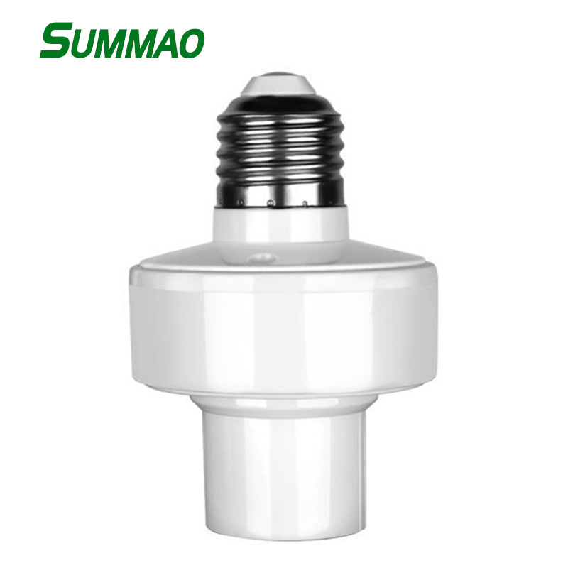 Smart Remote Control Electric E27 Type Light Bulb PC Socket Adapter Lamp Holder