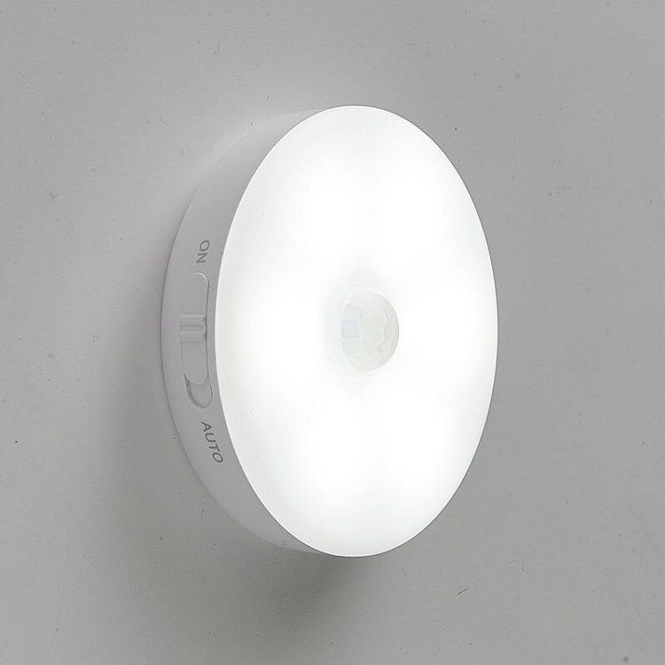 6 LED PIR Motion Sensor Activated Night light Battery Powered Corridor Cabinet Magnetic Induction Lamp Wall Light