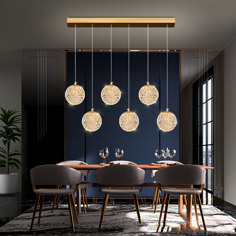 Modern Ashtray Crystal Chandelier And Round Glass Chandelier Are Suitable For Restaurants, Kitchens And Luxury Islands