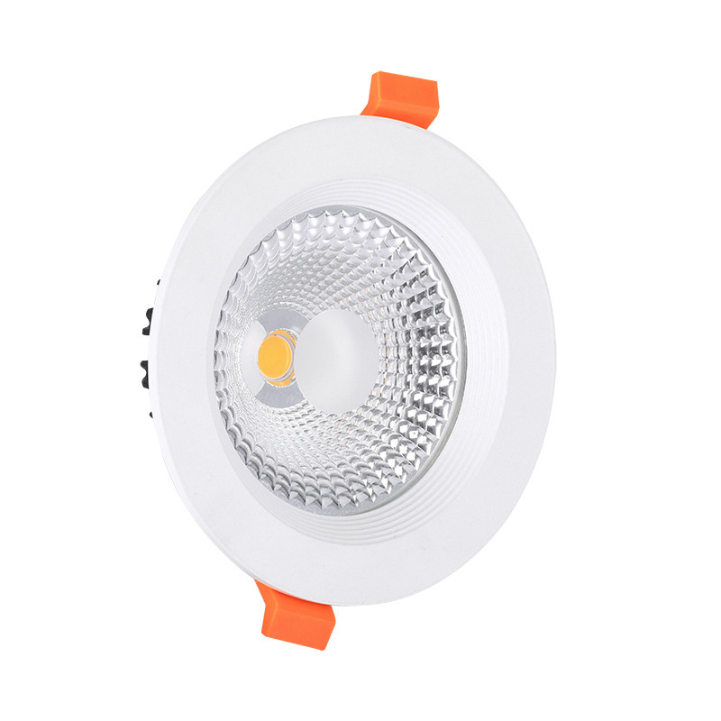 High Quality Hotel Home Use Aluminum Panel 7 W COB Downlight Recessed LED Panel Lights Ceiling Down Light