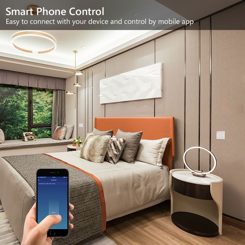 SUMMAO Smart Wifi APP control waterproof IP65 WiFi wireless light smart switches