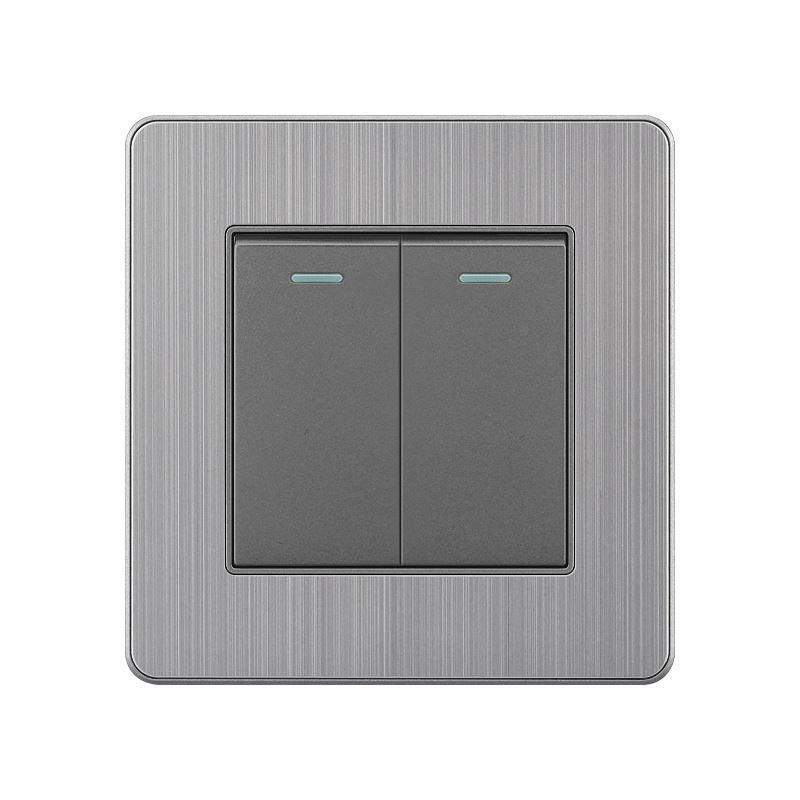 SUMMAO 86 Type Two Position Switch Single Control Single Connection Light Switch Household Wall Concealed Installation