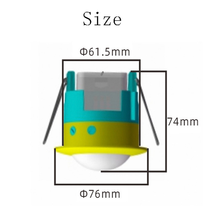 Infrared Induction Switch 220V Domestic Human Infrared Sensor Led Light Induction Switch