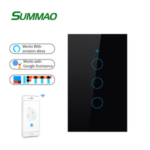 Smart Home Power Supply Electric Switch, Wireless WiFi Smart Wall Switch