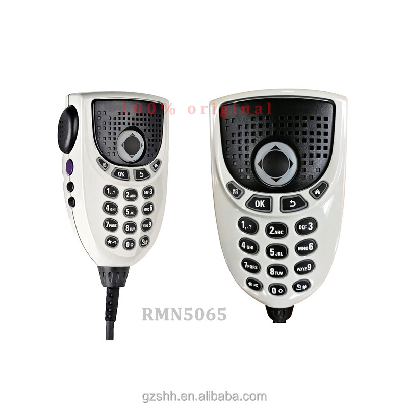 Walkie-talkie Mobile radio IMPRES keypad microphone for MOTOROLA DM4601e DM4400e DM4600 Car radio RMN5065 microphone accessories