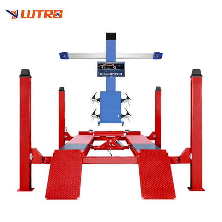 Car Repair Shop Garage Equipment  Automatic Tyre Changer Wheel Balancer 4 Post Car Lift Wheel Alignment Air Compress Machine