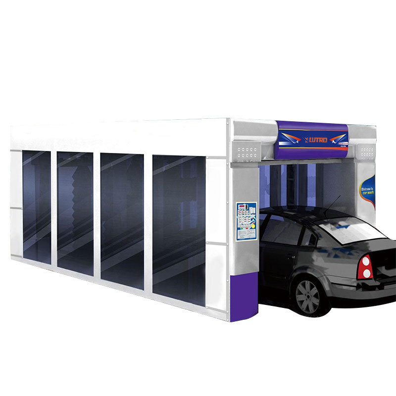 Car wash station 2023 fully automatic conveyor car wash system tunnel washing car machine