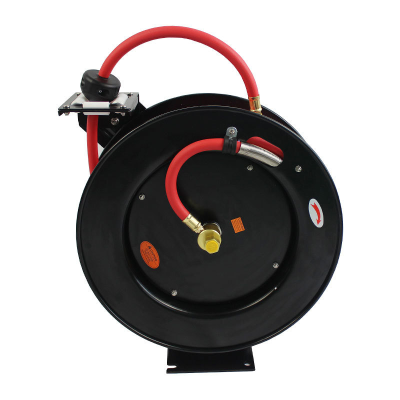 High Pressure Hose Reel Retractable Metal Steel Water Air High Pressure Washer Hose Reel