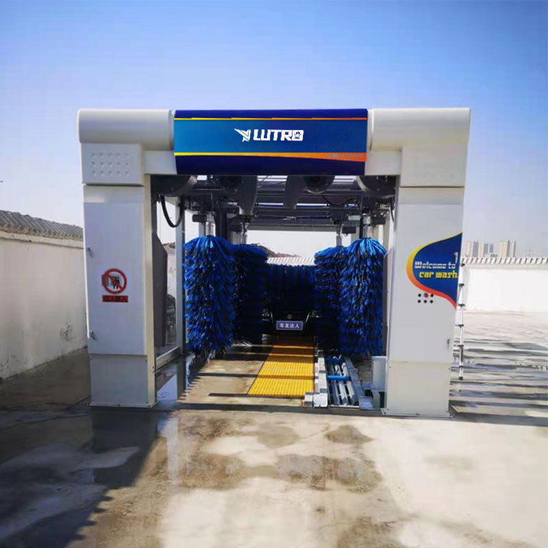 Car wash station 2023 fully automatic conveyor car wash system tunnel washing car machine