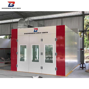 2022 New Design Customized Voltage Spray Booth Paint Room for car