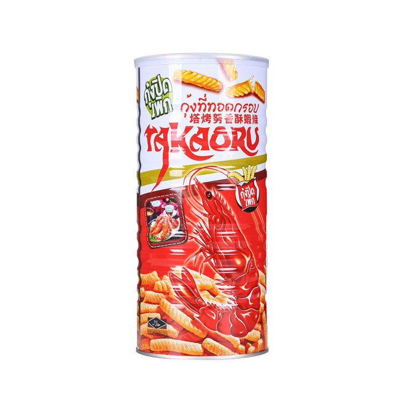 Wholesale Delicious Leisure Fried Snacks Tasty Sea Food Prawn Flavored Crackers