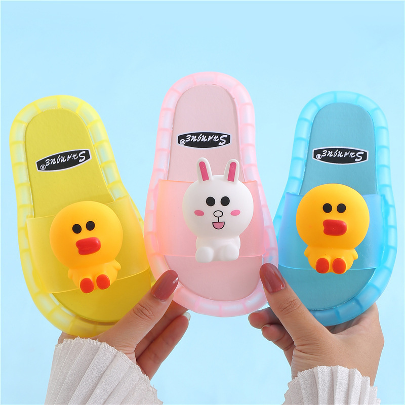 New Summer Children Led Light Eva PVC Slippers For Boys Girls Sandals Kids Home Flip Flops Kids Slippers