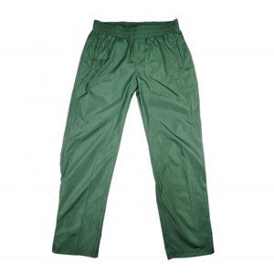 SHULIQI OEM Design Men's Jogger Track Pants 100% Nylon Solid Color with Pocket Windbreaker Wholesale Trousers