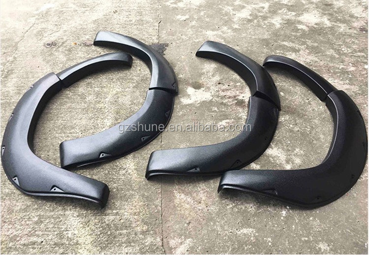 High Quality ABS wheel arch fender flares For Toyota Fortuner 2016 2017 2018 2019 2020 Wheel trim 4X4 Offroad Auto accessories