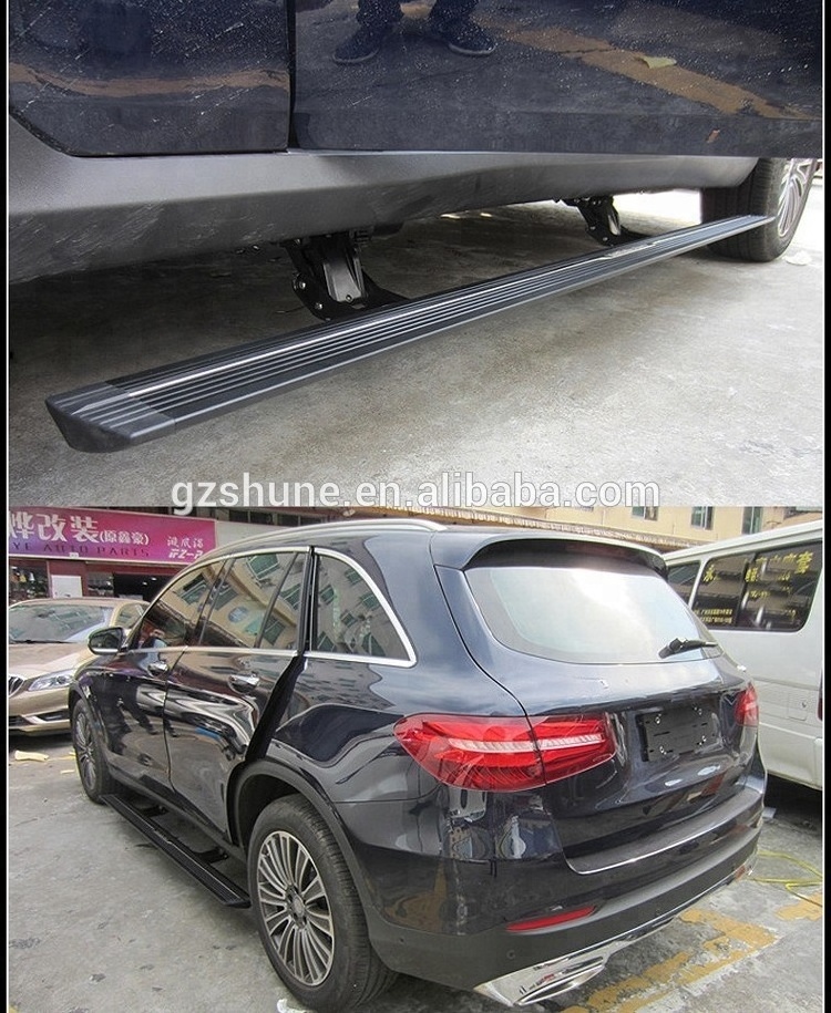 SUV GLC Coupe Electric Side Step For GLC260 GLC200 300 2016-2018 Power running board Retractable Foot step Auto accessories