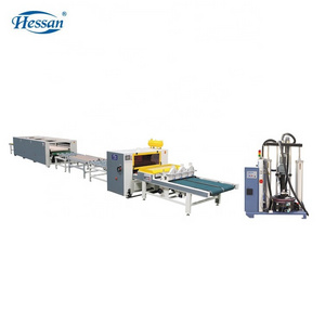 Hessan aluminium Honeycomb Production Line/PUR glue  Panel Draping/ plywood hydraulic melamine lamination hot press machine