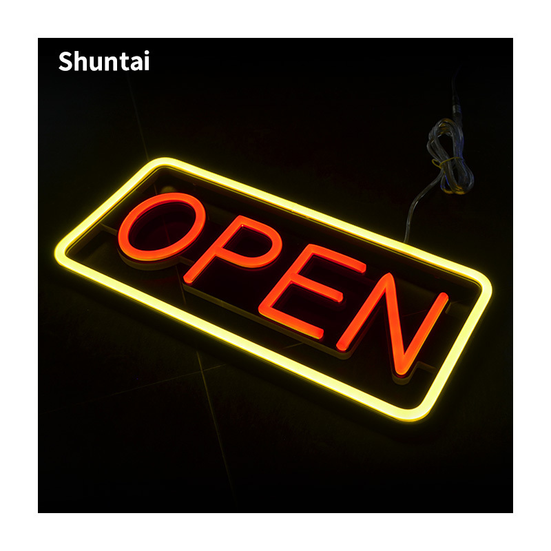 wholesale custom design OPEN neon sign led