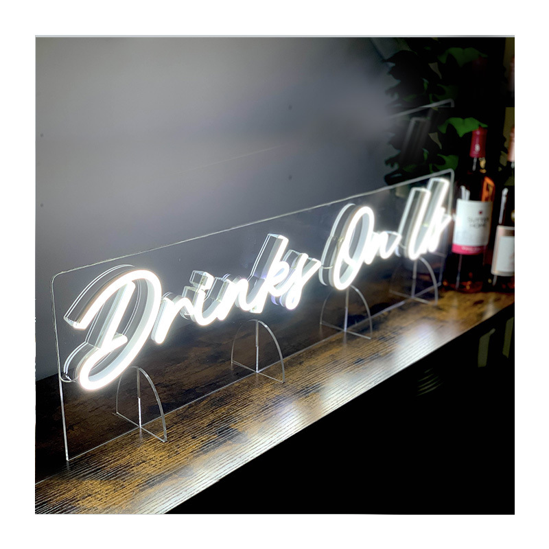 Fast delivery Custom acrylic neon sign for room birthday party home wedding decor Shop neon sign board neon sign led