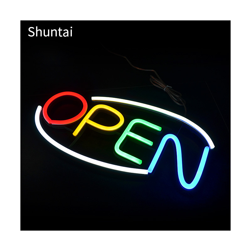 wholesale custom design OPEN neon sign led