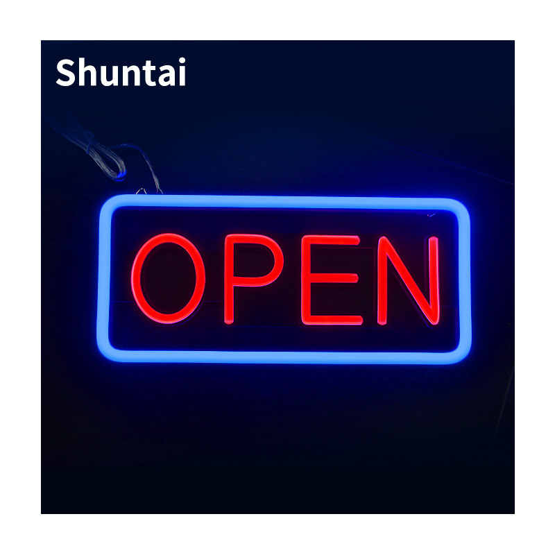 wholesale custom design OPEN neon sign led