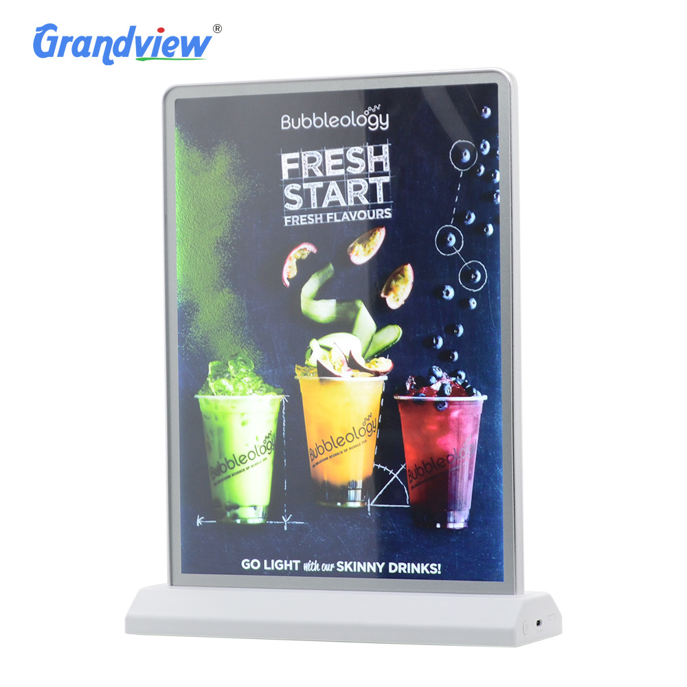 Custom Led Light Box Picture Advertising Display Frame Advertising Led Menu Board