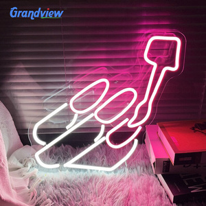 High quality business logo customized neon light for beauty salon decor advertising led nails neon lights sign