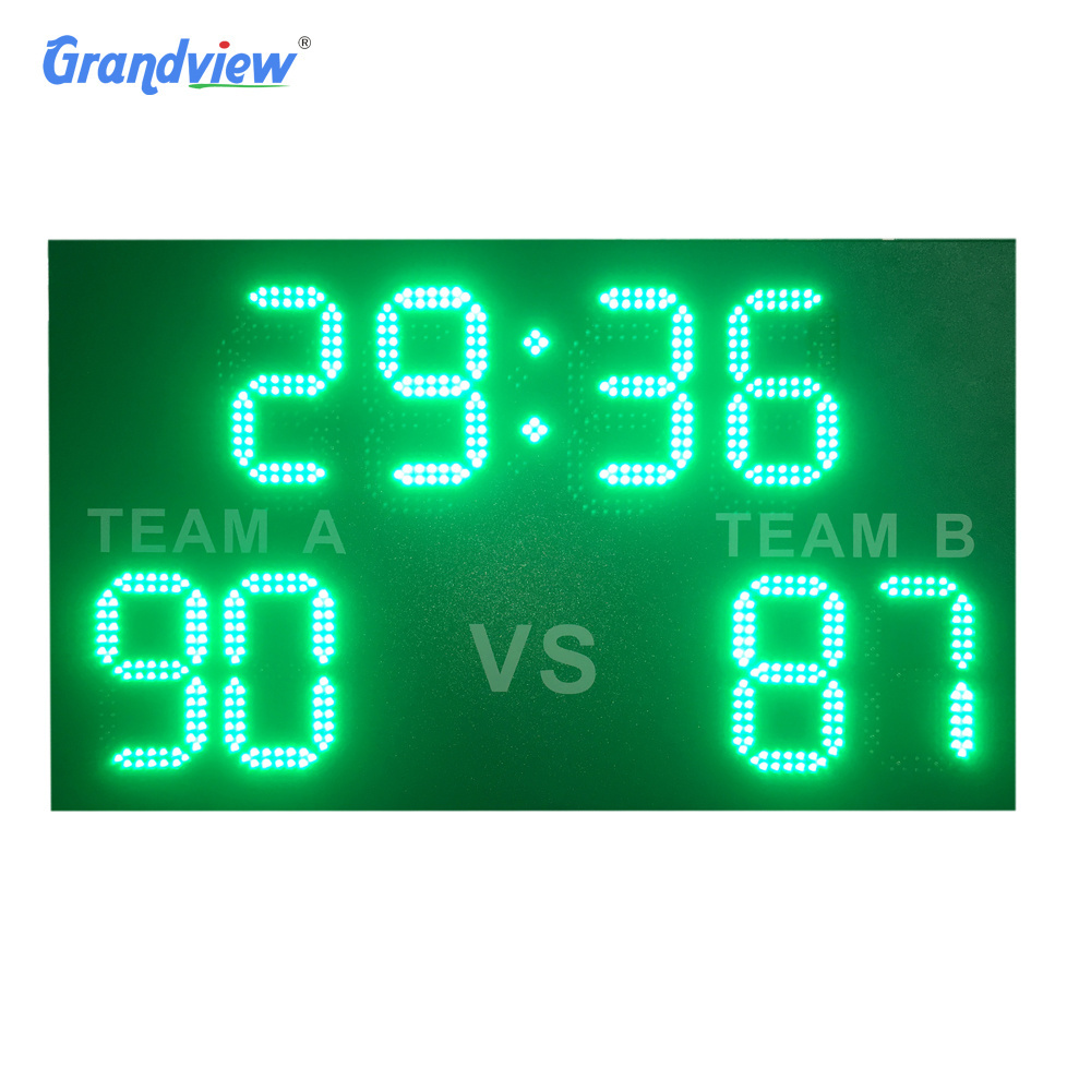 Outdoor Live Score Waterproof Digital LED Multi Sport Electronic Scoreboard for Cricket/football/basketball