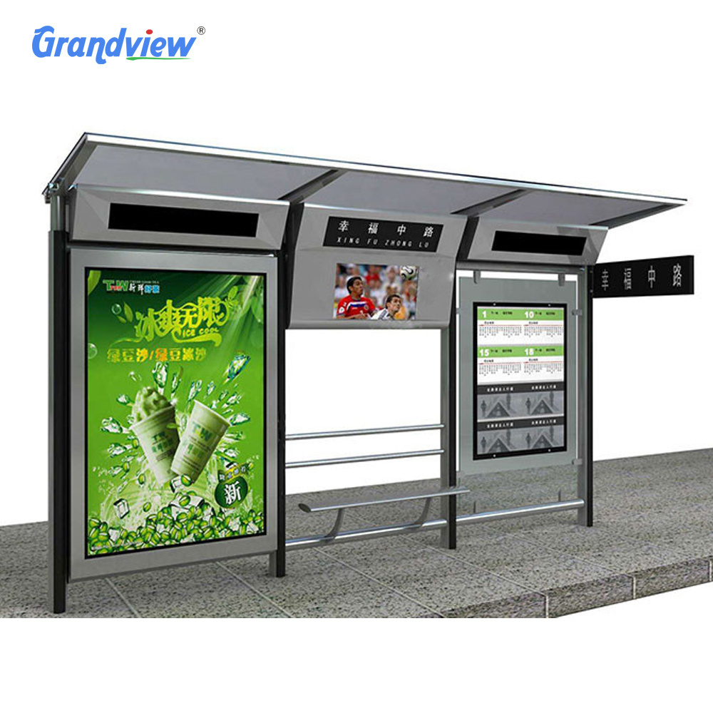 high quality used bus stop station design shelter for sale