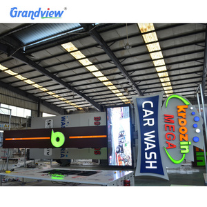 Manufacturer Custom Outdoor Advertising led guide brand Totem LED Illuminated Pylon Totem sign