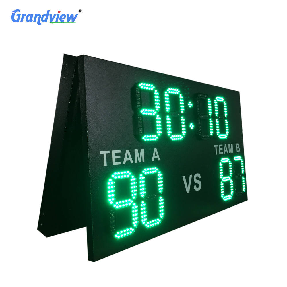 Outdoor Live Score Waterproof Digital LED Multi Sport Electronic Scoreboard for Cricket/football/basketball