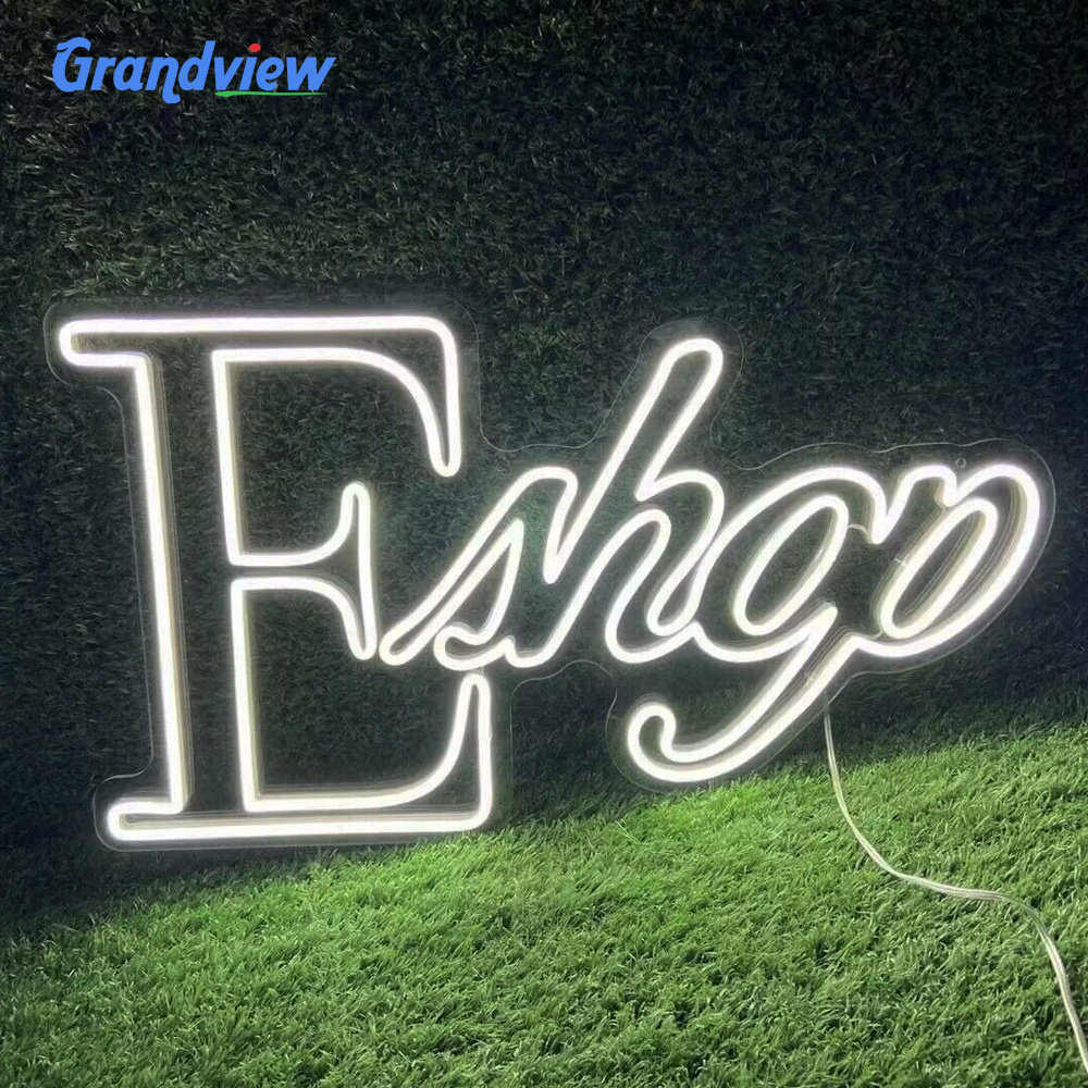 Wholesale words signage wedding party logo wall decoration letter lamp custom led neon light sign