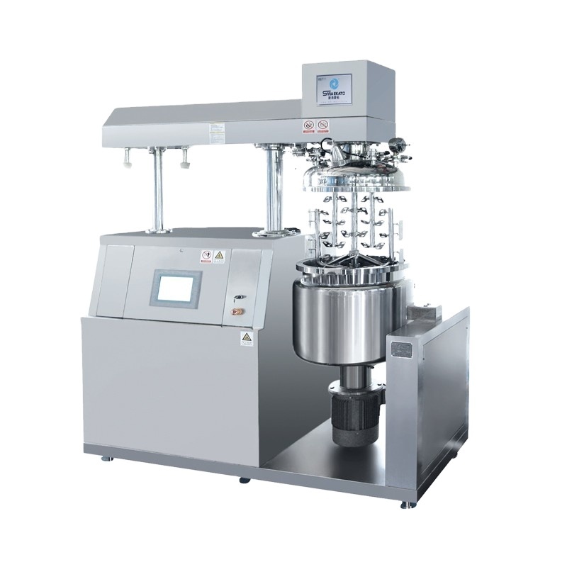 SINA EKATO 30 Years Experience high shear mixer Vacuum Emulsifying Mixer cosmetic paste ointment homogenizer