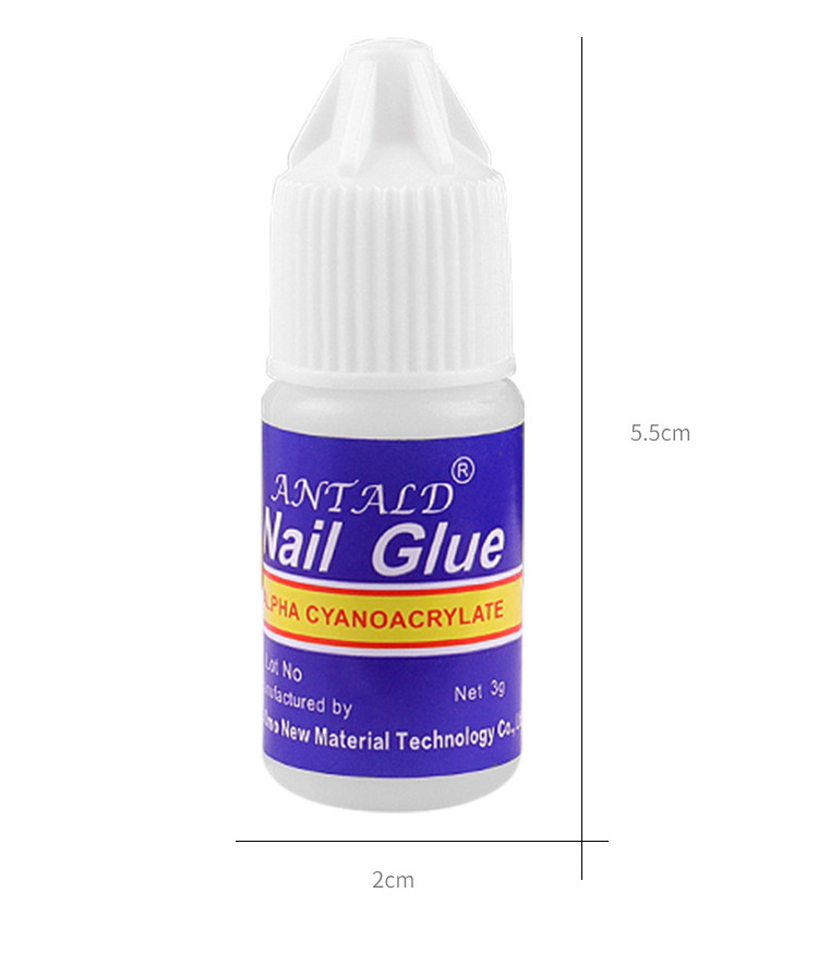 Fast Drying 3G Glue On Nails Acrylic Art Decorate Tips Gel Glue For Press On Nail Accessories Nail Glue