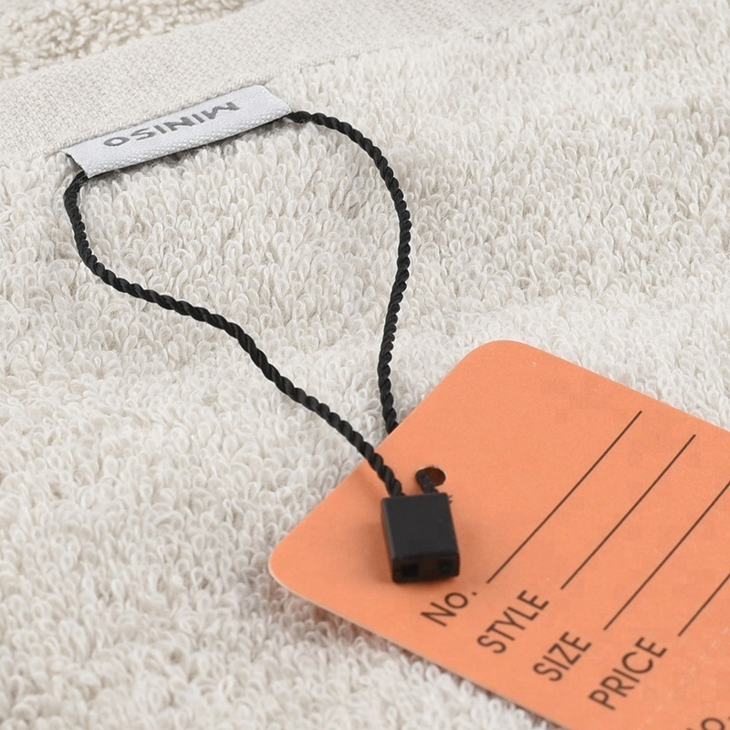 Clothing Seal Lock Fastener Hang Tag String for Garment