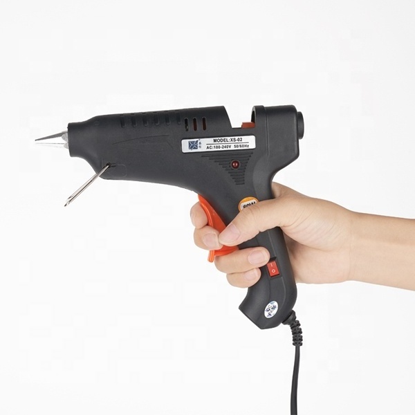 Black Electric Hot Melt Glue Gun 60W