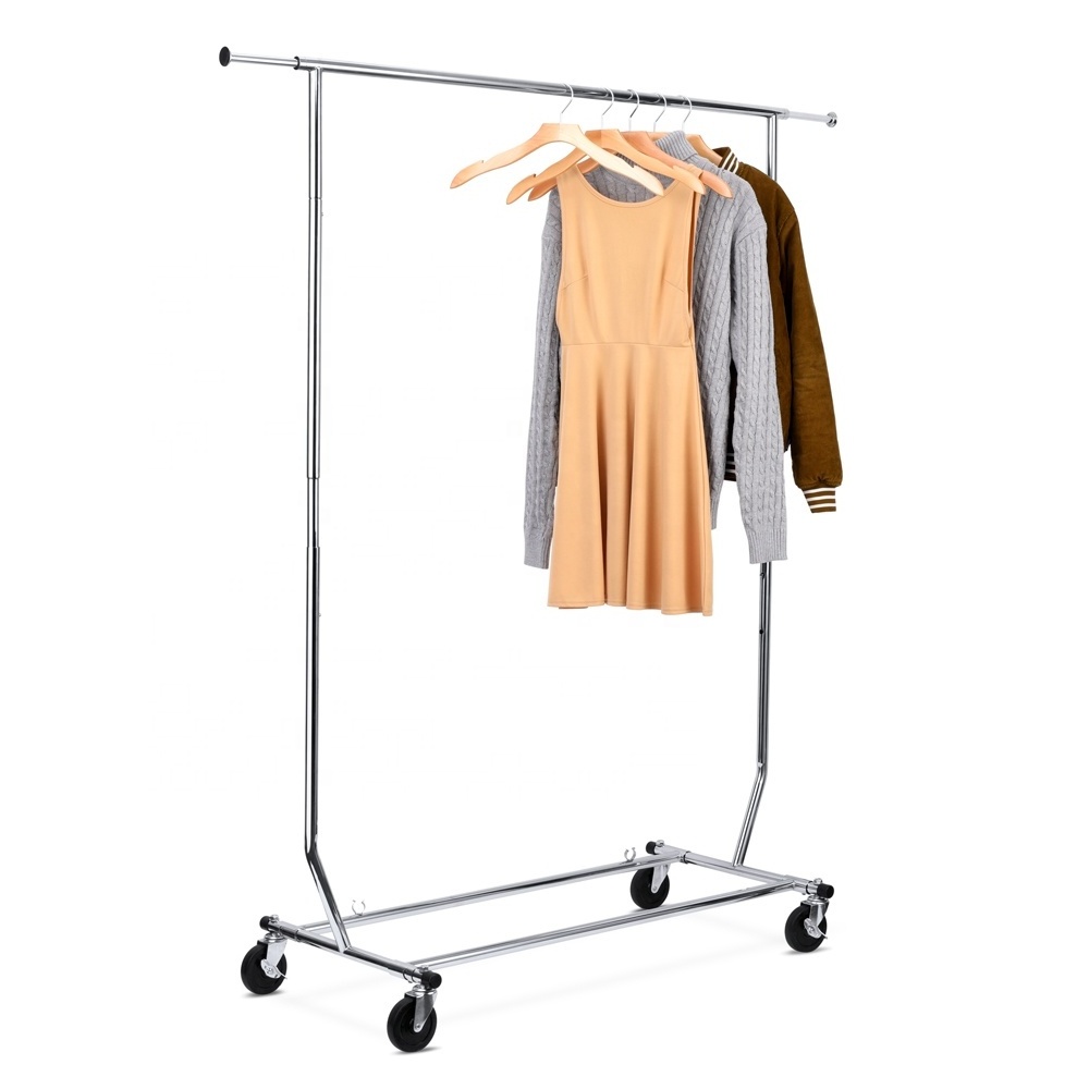 Wholesale Store Metal Clothing Display Cloth Drying Hanger Dryer Rack