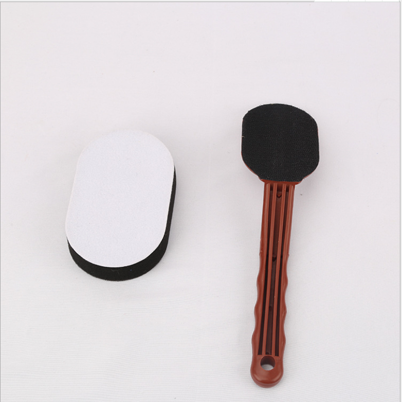 Automobile tire brush waxing polishing sponge handle replaceable tire glaze sponge wear resistant tear resistant sponge