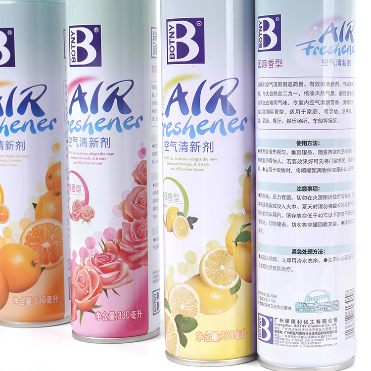 Automotive air fresheners, car spray air purification to eliminate odor, indoor special 5 kinds of aroma.