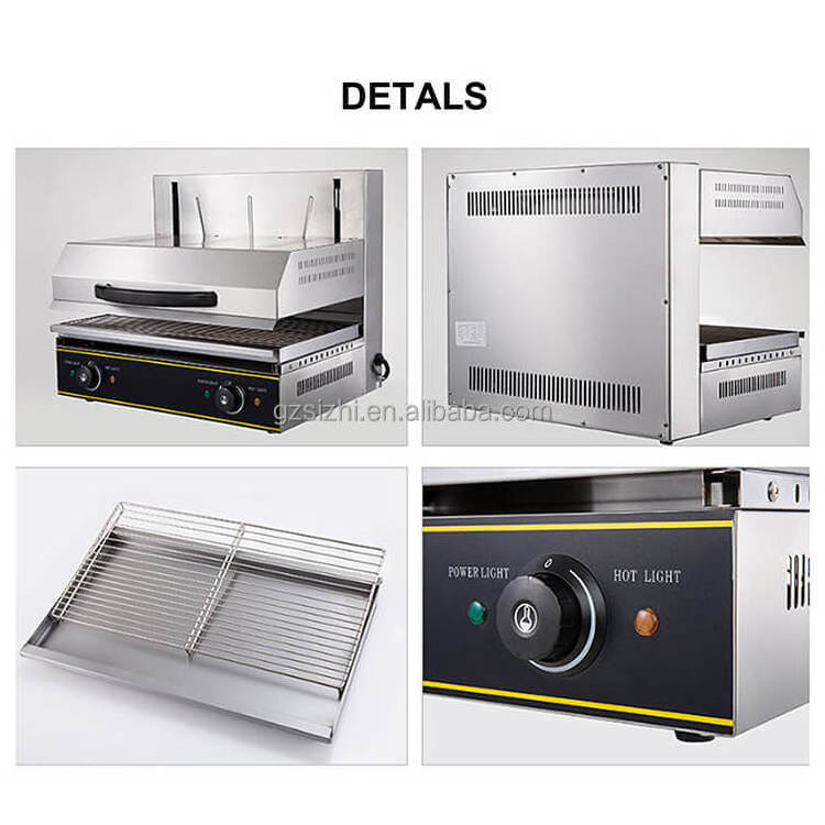 Kitchen Appliance Equipment Commercial Salamander Broiler Grill Electric Salamander